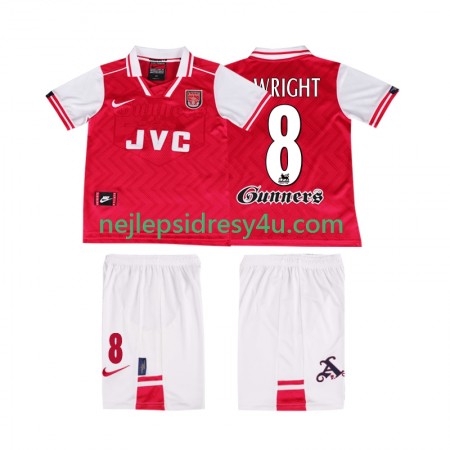 Fotbalový Dres Arsenal WRIGHT 8 Retro Dětské Domácí 1996 1997